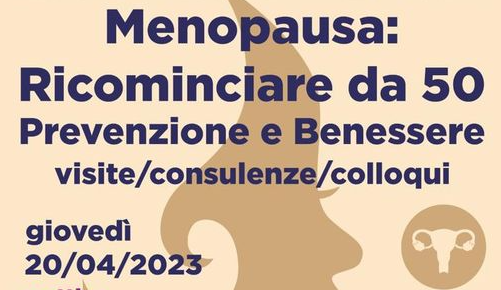 Menopausa Aprile 2023
